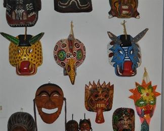 Fun Collection of Tribal Masks