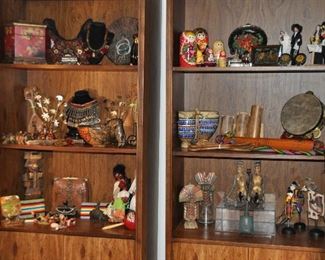 Large Selection of Collector Items from Africa, South and Central Americas, Russia  and Asia!