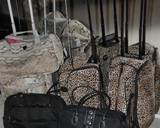 Choice of Luggage:  Black, Reptile and Cheetah