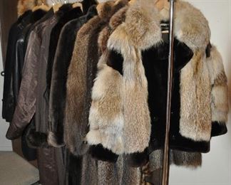 Fabulous Selection of Ladies' Fur and Leather Coats and Jackets