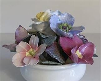 Vintage Crown Staffordshire Flower Pot 