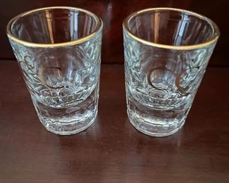 Canadian Club(C&C) shot glasses