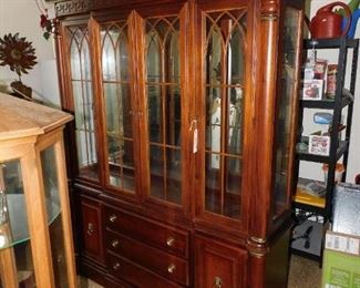 Large and GORGEOUS STANLEY Hutch was JUST ADDED...already in the garage, easy for you to load!