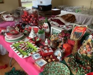 Large variety of Christmas items