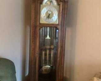 Very large Granfather clock…presale $300 measures 24” w x 87” h x 19” d
