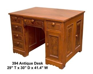 394 Antique Desk 175.00