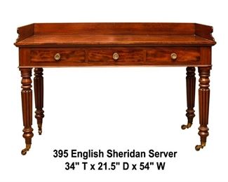 395 English Sever 275.00