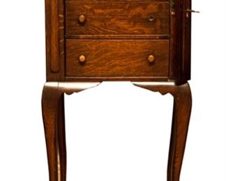 406 Antique Jewerly Cabinet 125.00