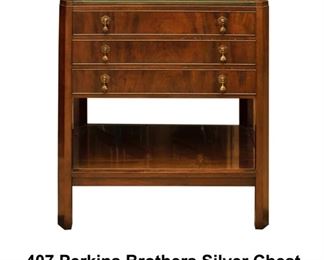 407 Perkins Brothers Silver Chest 395.00