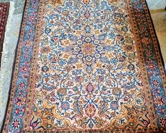 Blue Persian hand made carpet