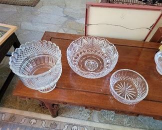 Waterford Crystal bowls