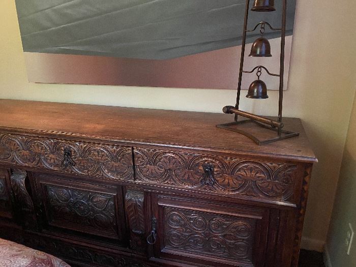 Beautiful carved sideboard