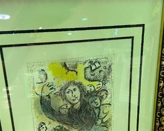 Marc Chagall - Hand Signed and numbered