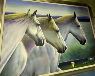 Super LARGE Ferjo Original on canvas