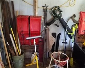 Ramps and yard equipment 