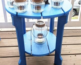 Trex round table for porch