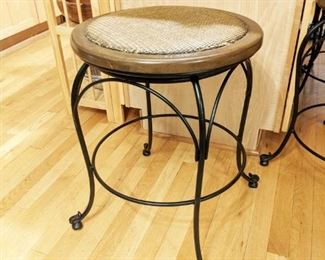 One of four matching barstools