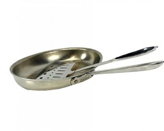 An All-Clad Oval Fish Pan And Slotted Spatula
Lot #: 42