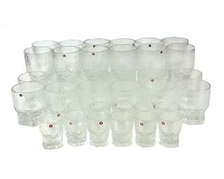 A Collection Of Iittala Aslak Glasses, 36 Pieces
Lot #: 50