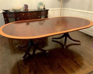 Oval Extending Dining Table 9 FT
Lot #: 67