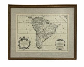 Vintage Framed Map, Africa
Lot #: 86
