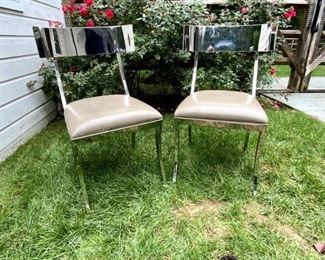 Pair Of Stylized Modern Chairs
Lot #: 91