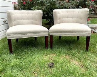 Pair Of Chic Sherrill Modern Club Chairs
Lot #: 96