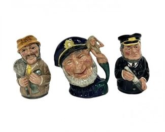 Three Sea-Themed Royal Doulton Toby Jugs
Lot #: 98