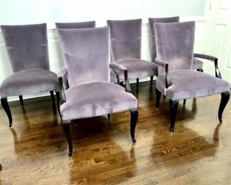 Barbara Barry For Baker Furniture Contemporary Dining Chairs (6)
Lot #: 107