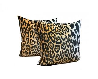 Pair Of Animal Print Accent Pillows
Lot #: 122