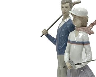 A Lladro Golfing Couple Figurine
Lot #: 133