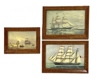 A Trio Of Vintage Ship Portraits
Lot #: 144