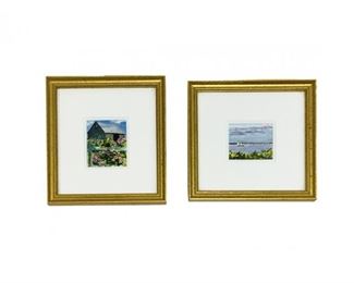 A Pair Of Small Lithographs, Signed
Lot #: 178