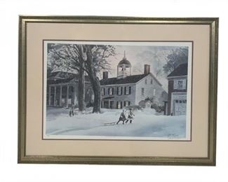 A Winters Eve, Signed Joseph Occhipinti (1938-2020)
Lot #: 195