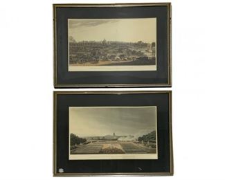 A Pair Of Vintage Military Colored Engravings
Lot #: 208