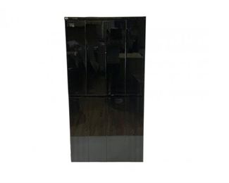 A Roche Bobois Black Lacquered Entertainment Cabinet
Lot #: 229