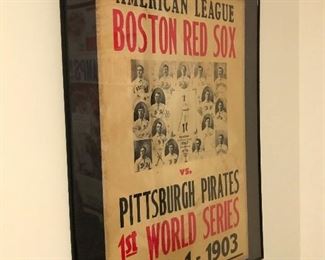 Boston Red Sox 1903 Poster