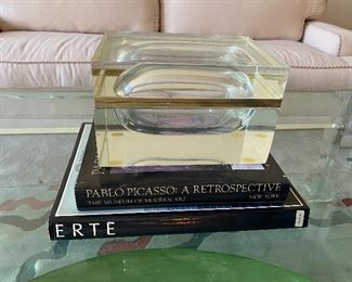 Marialyce Hawke  Style Hinged Glass Box