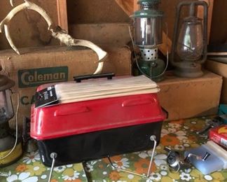 Vintage Lanterns, Gas Stove 