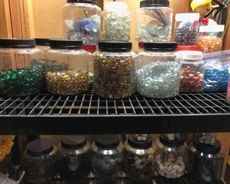 Glass Gems, Marbles, Crafting 