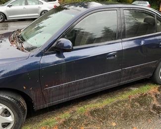 2006 Hyundai Elantra 2.0L MFI DOHC 4cyl VIN # KMHDN46D26U302147