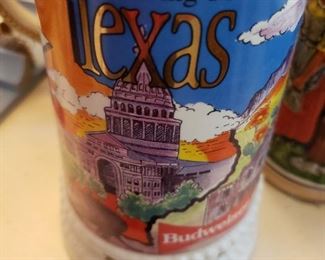 Texas Budweiser Stein