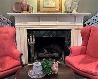 Similar style antique chairs from the Gertrude Windsor estate