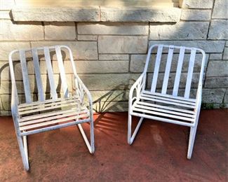 Coordinating patio chairs