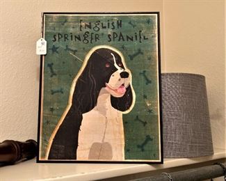 English Springer Spaniel art
