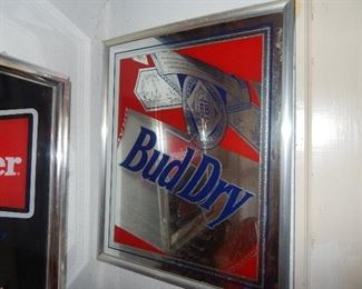 Bud Dry Mirror