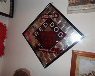 Red Dog Mirror