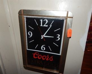 Coors clock