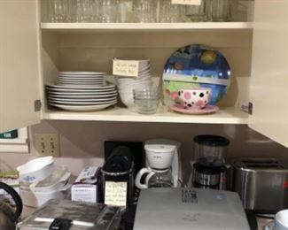 Misc, waffle iron, foreman grill, Nespresso, coffee makers & grinder