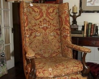 GREAT VINTAGE WING CHAIR